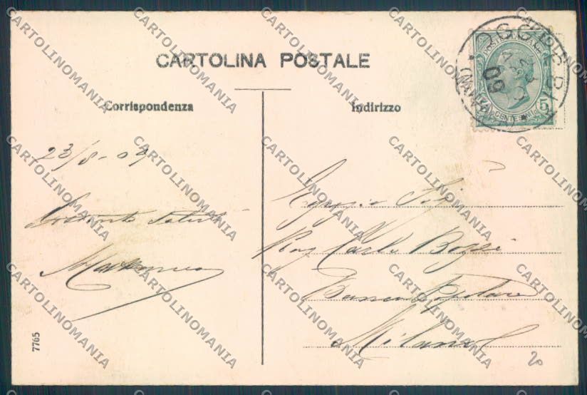 Verbania Oggebbio Battello cartolina ZQ6169 – retro