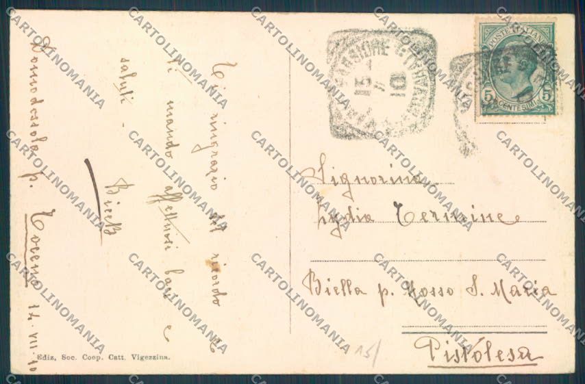 Verbania Santa Maria Maggiore Crana Toceno cartolina ZQ6173 – retro