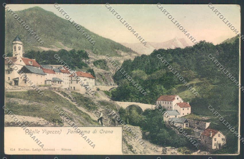 Verbania Santa Maria Maggiore Crana cartolina ZQ6178 – fronte