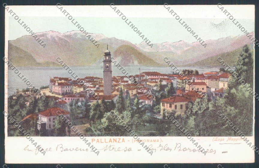 Verbania Pallanza cartolina ZQ6181 – fronte