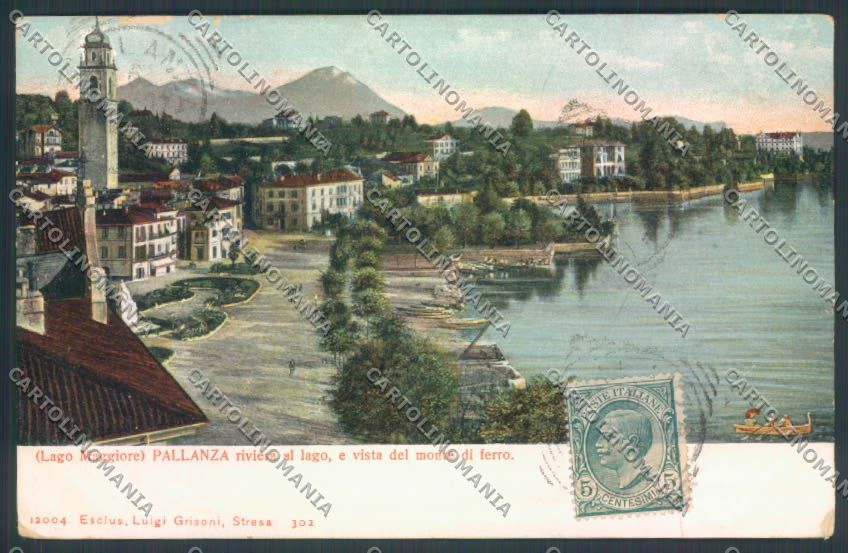 Verbania Pallanza PIEGHINA cartolina ZQ6185 – fronte