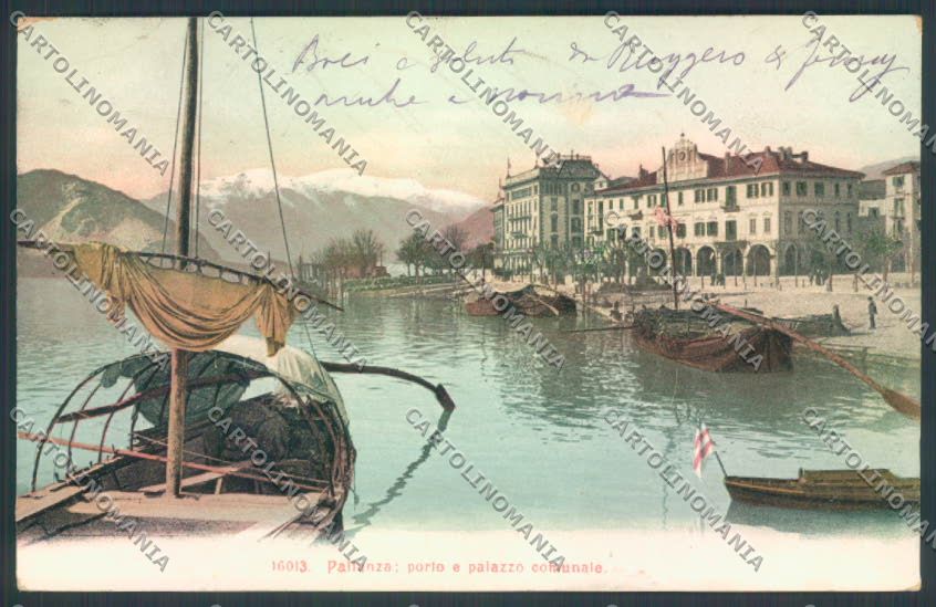 Verbania Pallanza Barca cartolina ZQ6187 – fronte