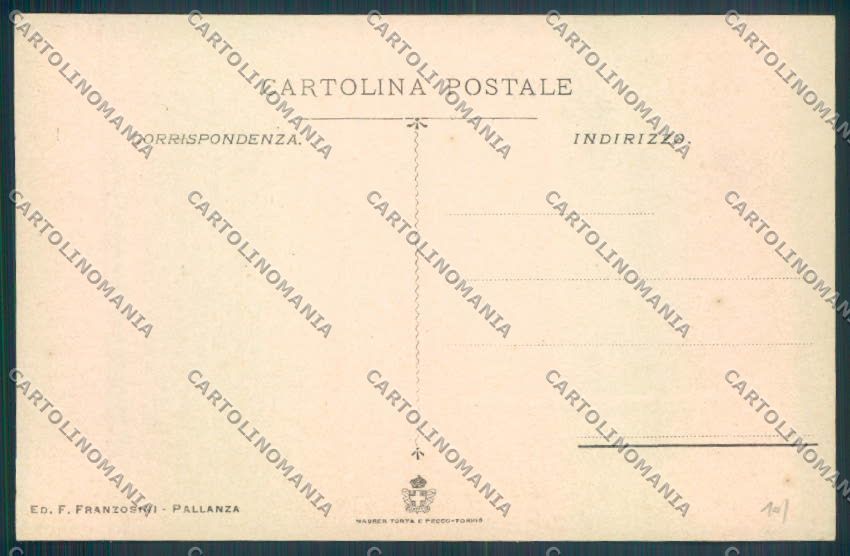 Verbania Pallanza cartolina ZQ6190 – retro
