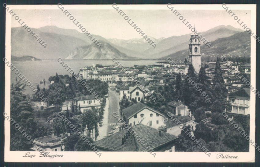 Verbania Pallanza cartolina ZQ6191 – fronte