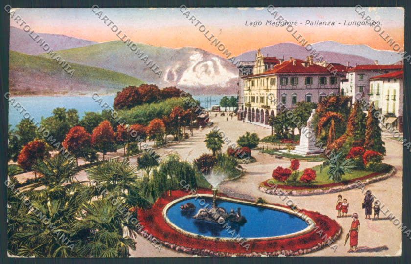 Verbania Pallanza PIEGHINE cartolina ZQ6194 – fronte