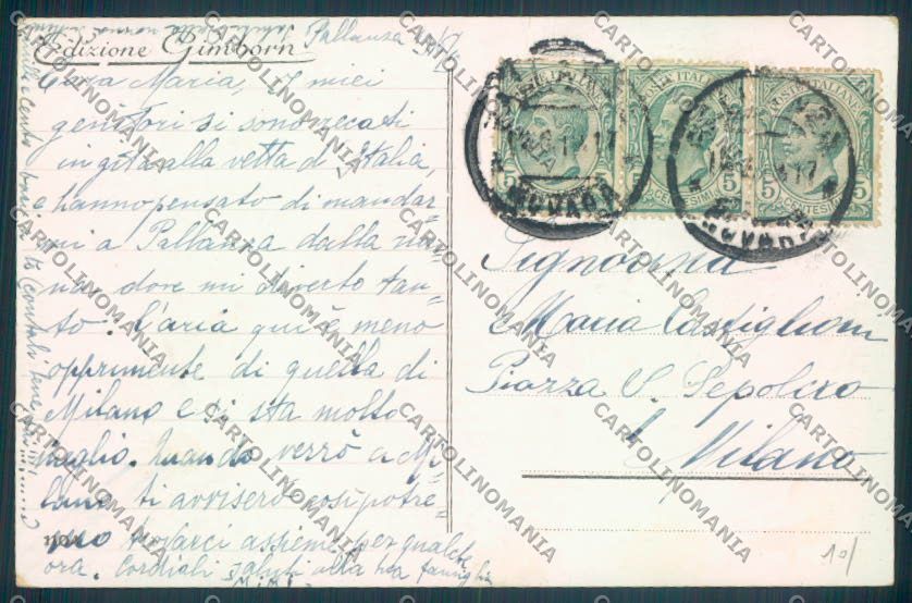 Verbania Pallanza cartolina ZQ6195 – retro