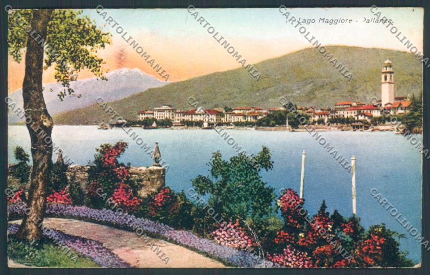Verbania Pallanza PIEGHE cartolina ZQ6196 – fronte