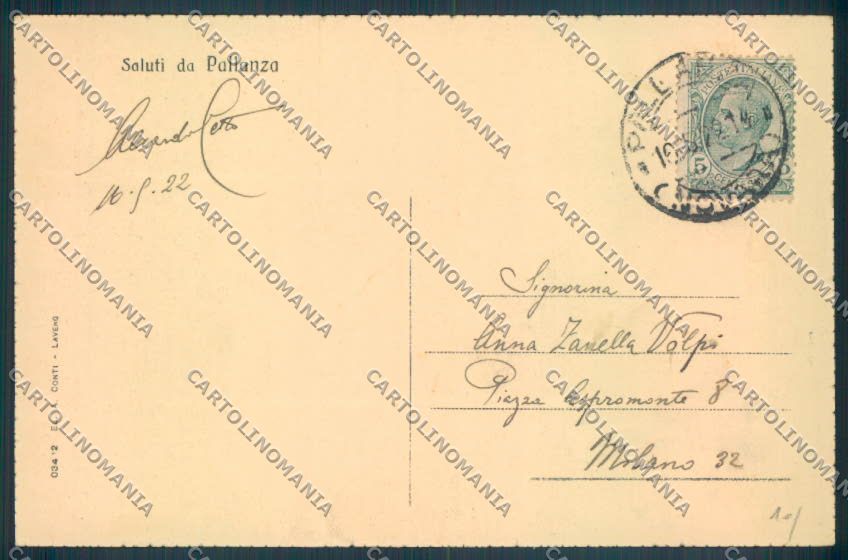 Verbania Pallanza cartolina ZQ6202 – retro