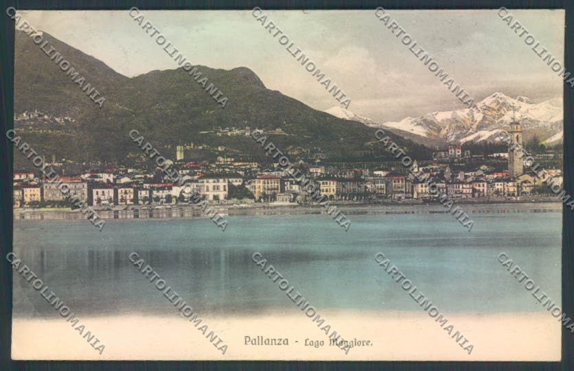 Verbania Pallanza cartolina ZQ6209 – fronte