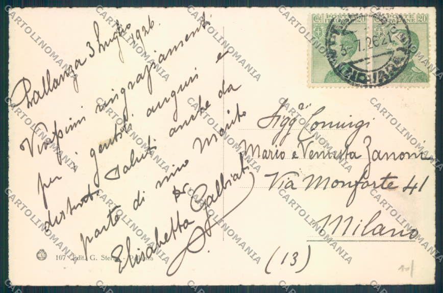 Verbania Pallanza cartolina ZQ6210 – retro
