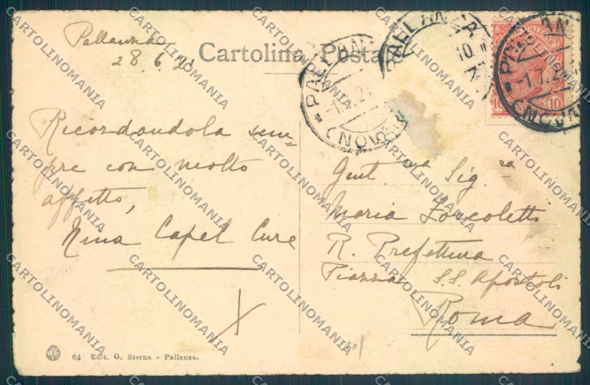 Verbania Pallanza cartolina ZQ6211 – retro