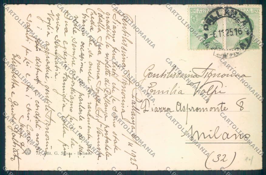 Verbania Pallanza cartolina ZQ6215 – retro