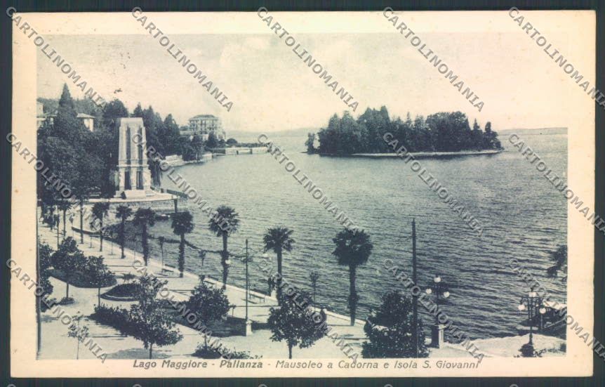 Verbania Pallanza cartolina ZQ6222 – fronte