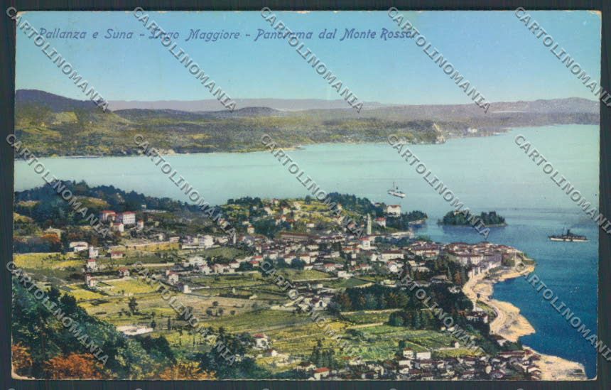 Verbania Pallanza cartolina ZQ6223 – fronte