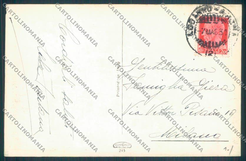 Verbania Pallanza cartolina ZQ6225 – retro