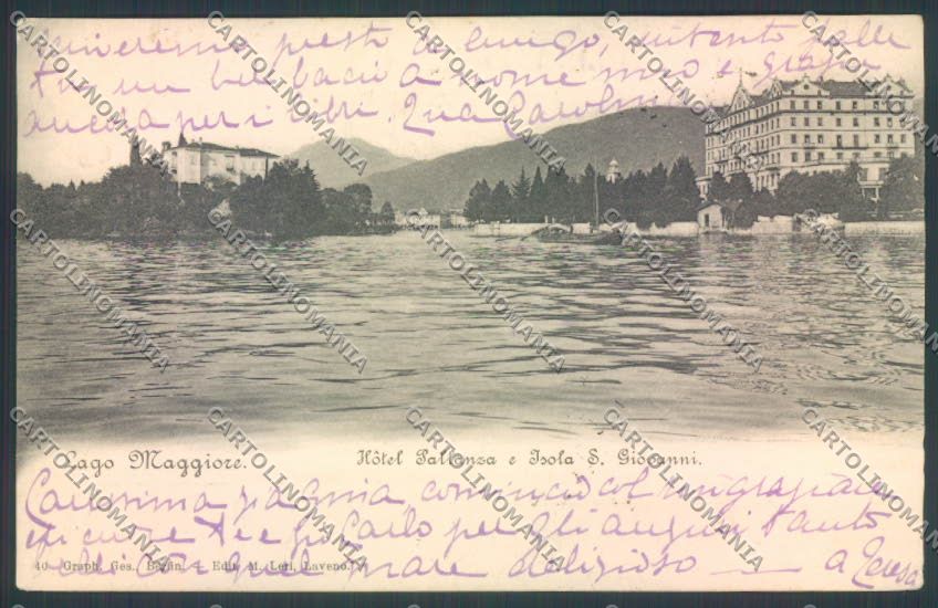 Verbania Pallanza cartolina ZQ6235 – fronte