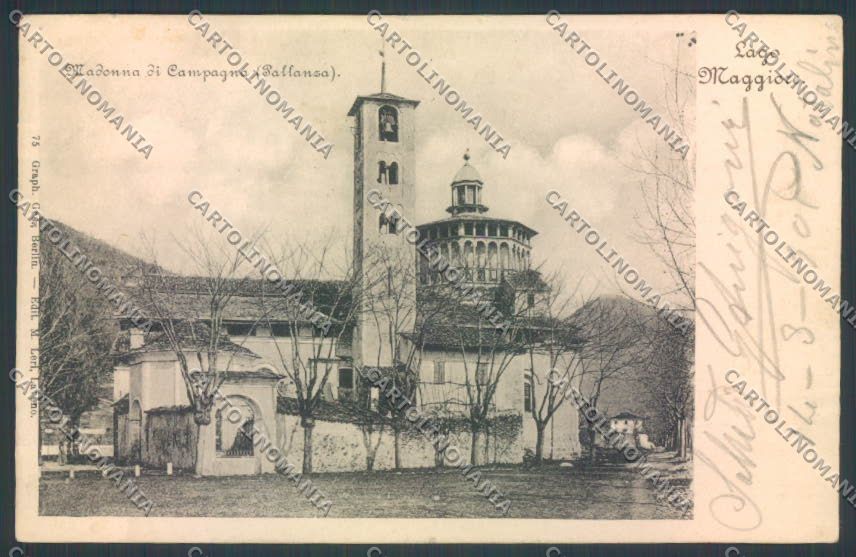 Verbania Pallanza cartolina ZQ6242 – fronte