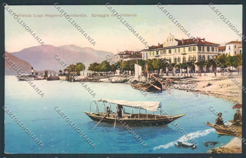 Verbania Pallanza Barca cartolina ZQ6246 – fronte