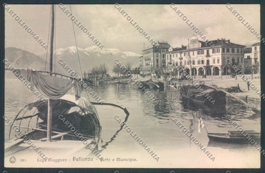 Verbania Pallanza Barca cartolina ZQ6248 – fronte