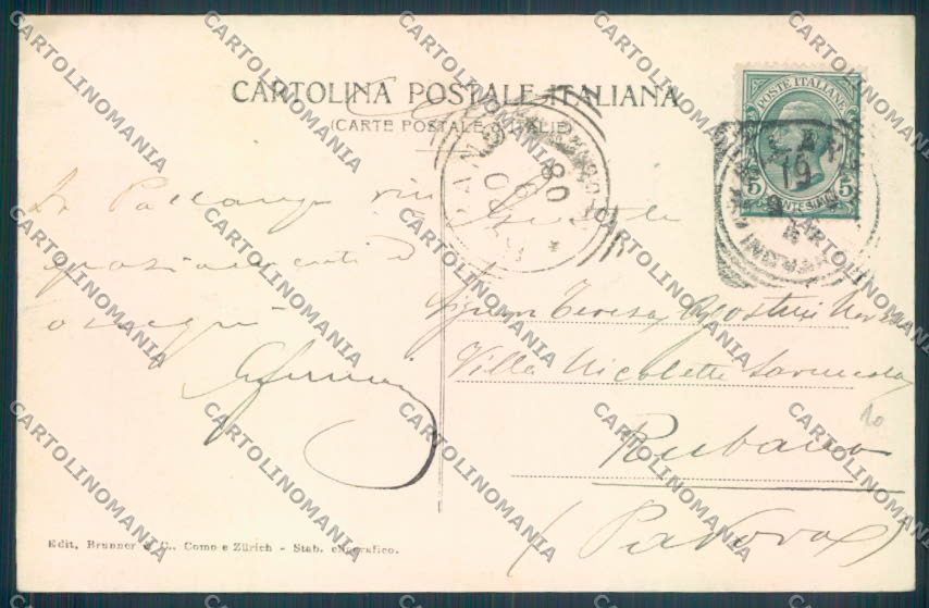 Verbania Pallanza Barca cartolina ZQ6248 – retro