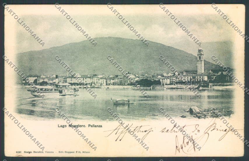 Verbania Pallanza cartolina ZQ6252 – fronte