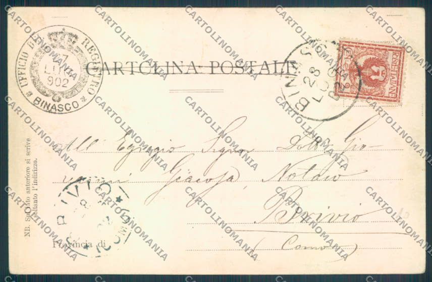 Verbania Pallanza cartolina ZQ6252 – retro