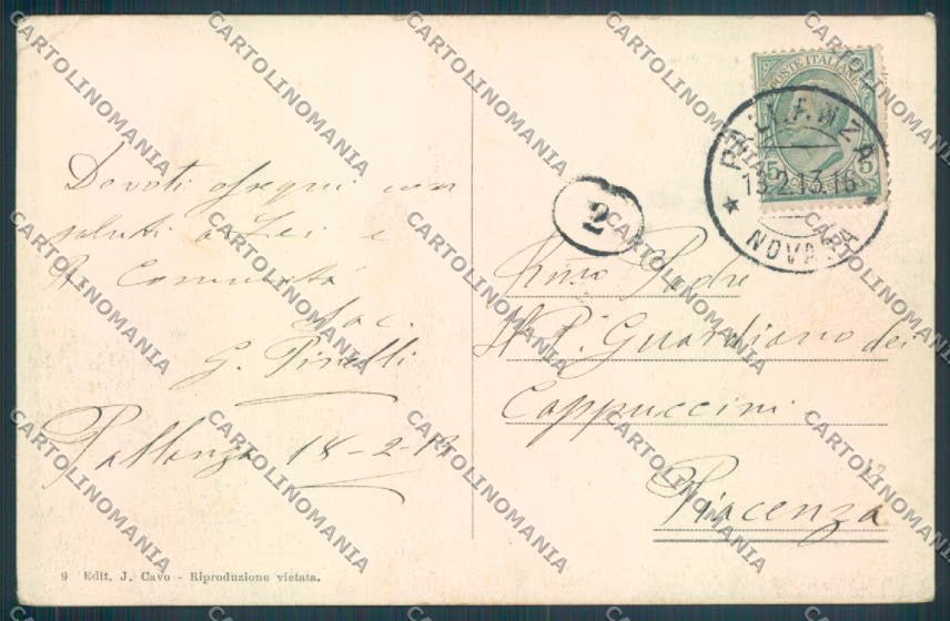 Verbania Pallanza cartolina ZQ6255 – retro