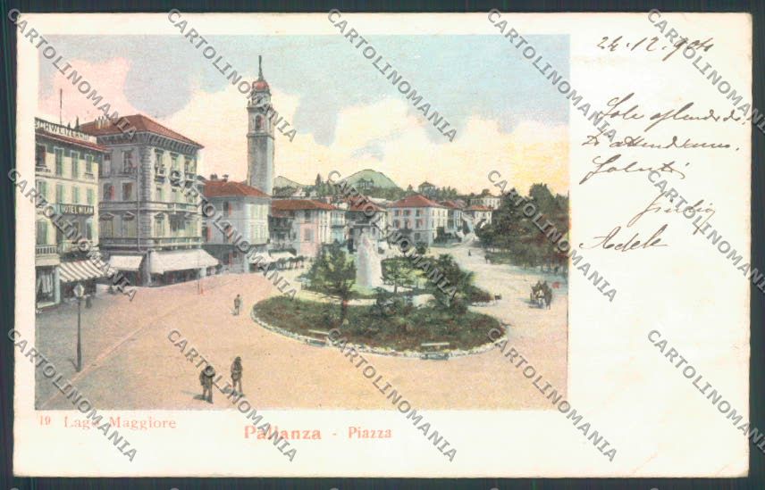 Verbania Pallanza cartolina ZQ6257 – fronte