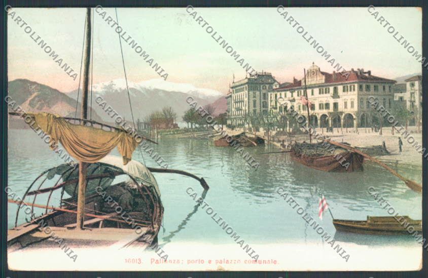 Verbania Pallanza Barca cartolina ZQ6258 – fronte