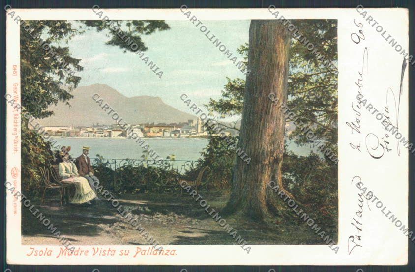 Verbania Pallanza cartolina ZQ6259 – fronte