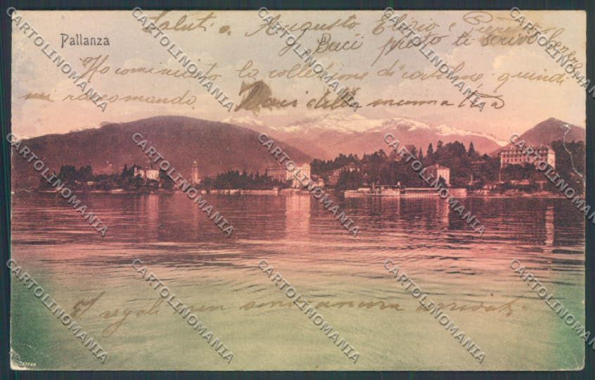 Verbania Pallanza STRAPPO cartolina ZQ6261 – fronte