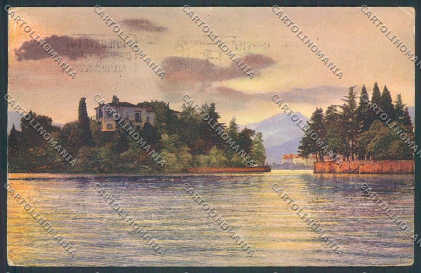 Verbania Pallanza PIEGA cartolina ZQ6266 – fronte