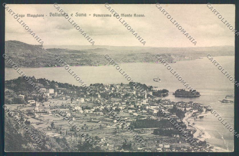 Verbania Pallanza Suna cartolina ZQ6268 – fronte