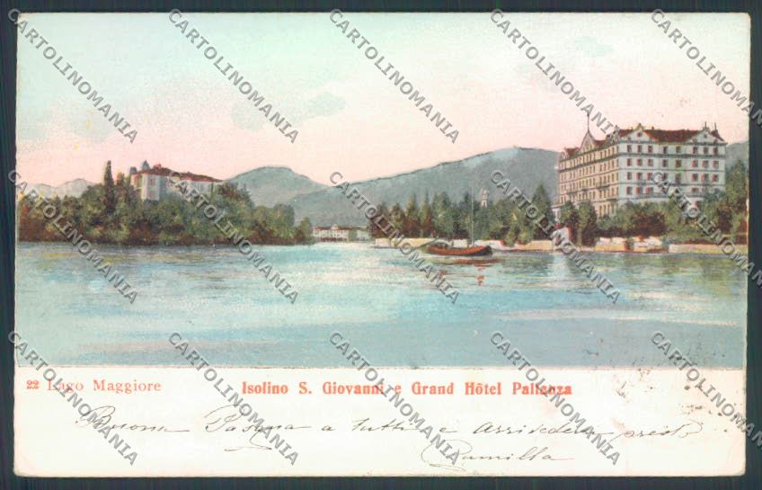 Verbania Pallanza cartolina ZQ6269 – fronte