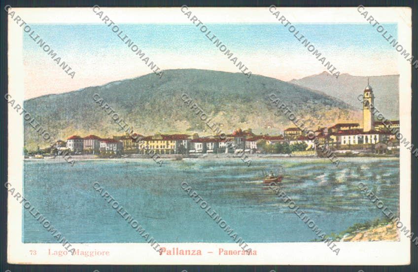 Verbania Pallanza cartolina ZQ6276 – fronte