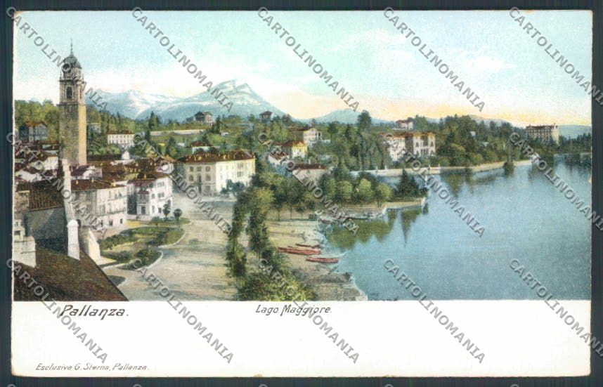 Verbania Pallanza cartolina ZQ6281 – fronte