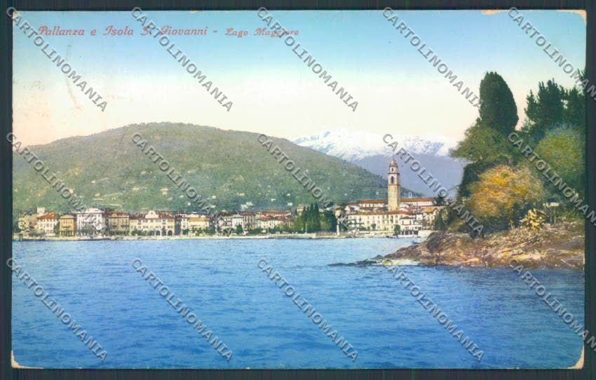 Verbania Pallanza cartolina ZQ6285 – fronte