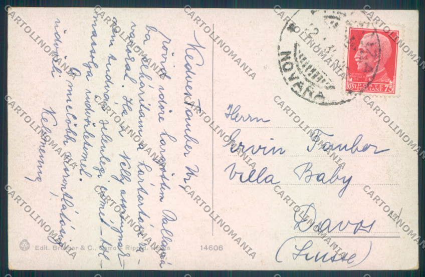 Verbania Pallanza cartolina ZQ6285 – retro