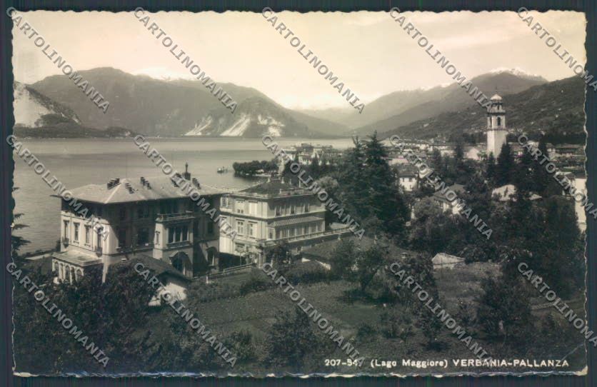 Verbania Pallanza Foto cartolina ZQ6286 – fronte