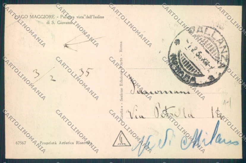Verbania Pallanza Foto cartolina ZQ6288 – retro