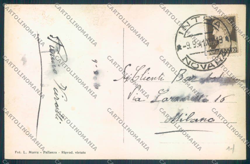Verbania Pallanza Foto cartolina ZQ6290 – retro