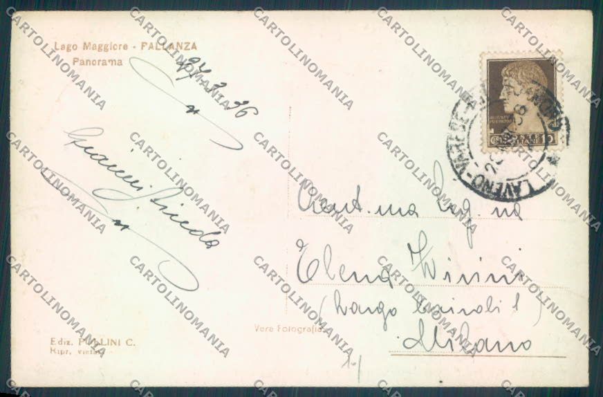 Verbania Pallanza Foto cartolina ZQ6293 – retro