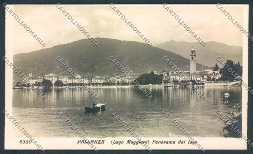 Verbania Pallanza Barca Foto cartolina ZQ6294 – fronte