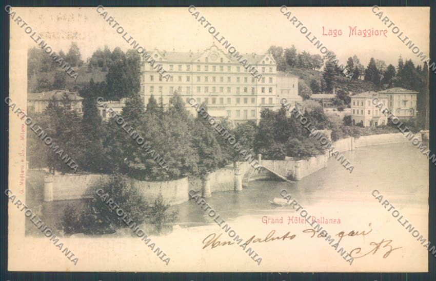 Verbania Pallanza cartolina ZQ6297 – fronte