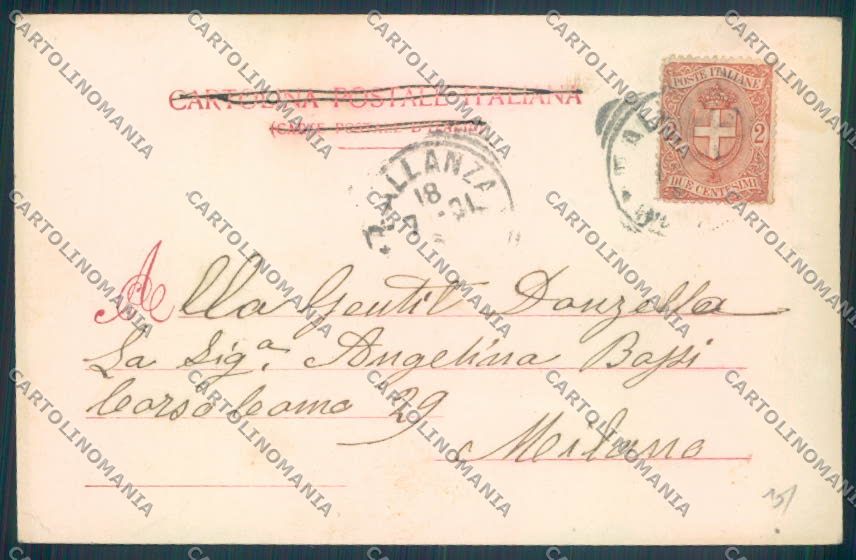 Verbania Pallanza Barca cartolina ZQ6298 – retro