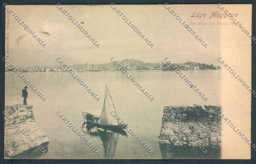 Verbania Pallanza Barca cartolina ZQ6299 – fronte