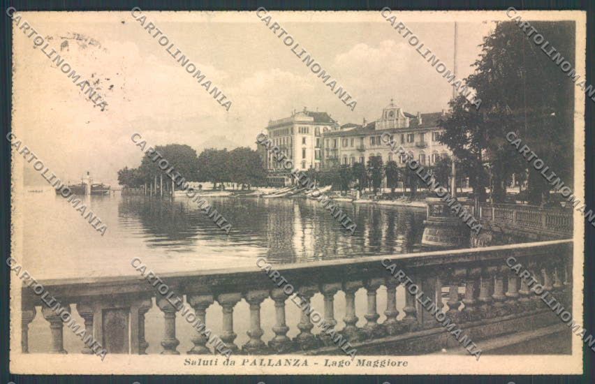 Verbania Pallanza cartolina ZQ6302 – fronte