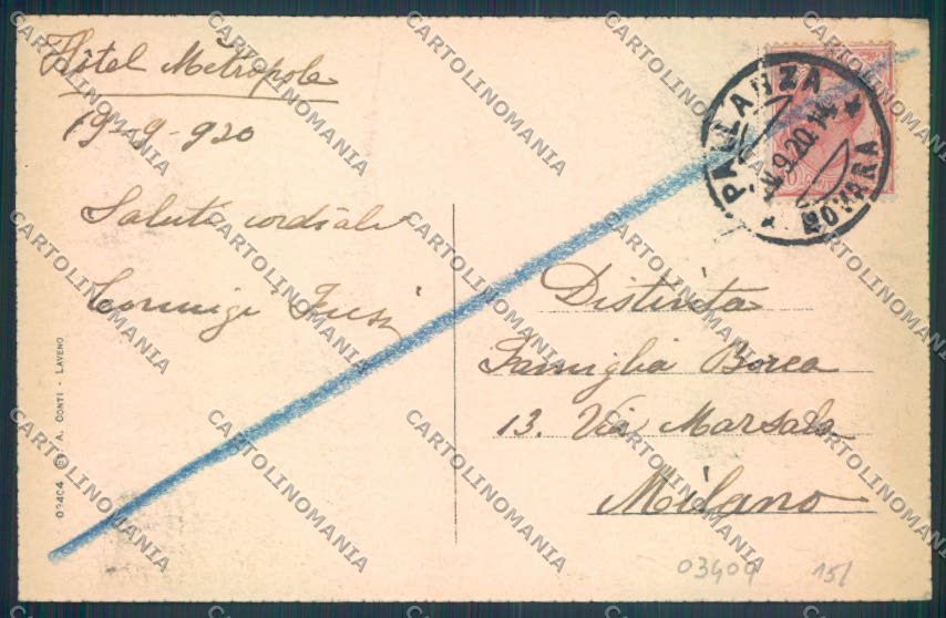Verbania Pallanza cartolina ZQ6302 – retro