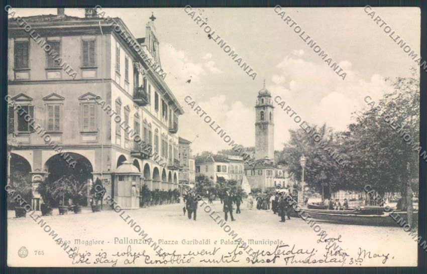 Verbania Pallanza Edicola cartolina ZQ6307 – fronte