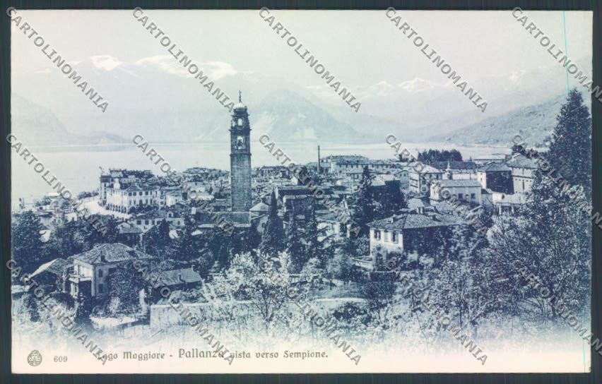 Verbania Pallanza cartolina ZQ6309 – fronte